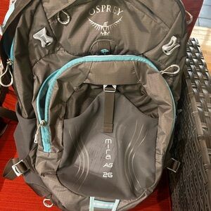 Osprey Gray Backpack Durable and Versatile